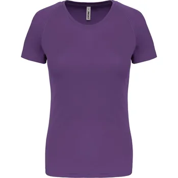 pracovní tričko Kariban Tričko PA439, sportovní, krátký rukáv, dámské COT20P43909205-violet 2XL Fialová