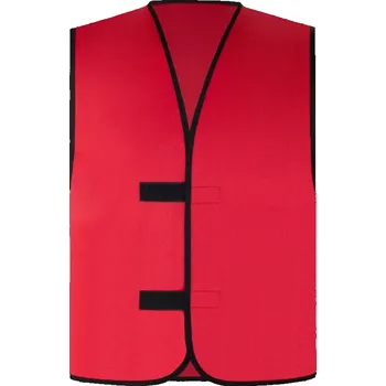 pracovní vesta Korntex Vesta KXL – Leipzig, identifikační COT760KXL00415-red Červená 5XL