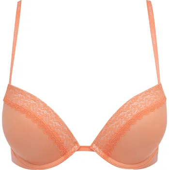 Podprsenka Dámská push-up podprsenka QF5145E-CHM - Calvin Klein 75D