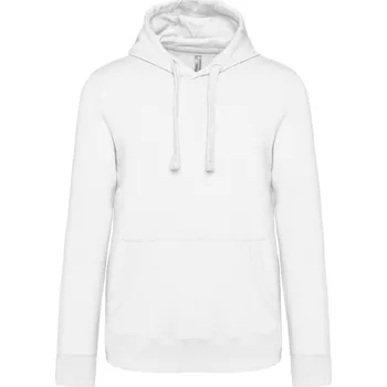 pracovní mikina Kariban Mikina Kariban K489 s kapucí, pánská COT20K48900114-white Bílá 4XL
