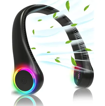 Domácí ventilátor ITSHINY Ventilátor na krk bez lopatek, přenosný ventilátor na krk, chladicí závěsný ventilátor na krk, 4000mAh mini chladicí ven X001QQIWUZ