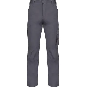 montérky Kariban Kalhoty WK795 do pasu s multikapsami COT20W795253v8-convoy grey 52 Šedá convoy