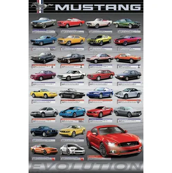 Plakát Plakát, Obraz - Ford Mustang Evolution