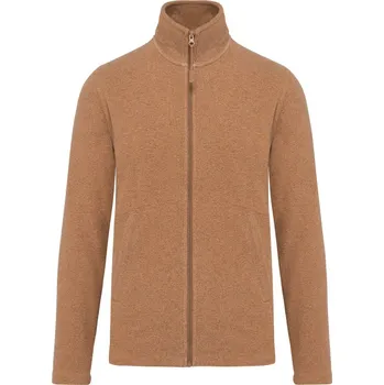 pracovní mikina Kariban Mikina Falco K911, mikrofleecová, pánská COT20K911u8713-camel heath 3XL Melír camel