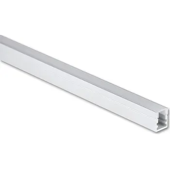 LED páska Přisazený hliníkový profil PK, 10x13mm, vč. matného difuzoru, 2m