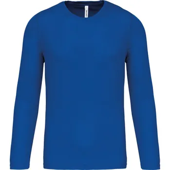 pracovní tričko Kariban Tričko PA443, sportovní, dlouhý rukáv, pánské COT20P443u5803-sporty roya L Modrá královská