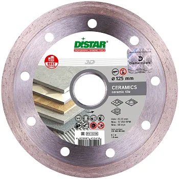Řezný kotouč DISTAR Kotouč řezný dia CERAMICS 125