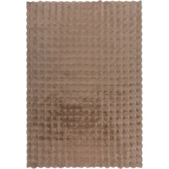 Koberec Hans Home Kusový koberec Waffle Faux Fur Taupe - 180x290 - doprava zdarma