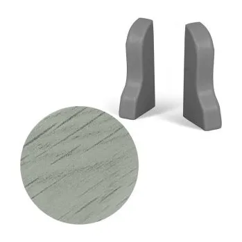 soklová lišta AC AP35 koncovka L+P k liště 08, dekor:001, 1 pár