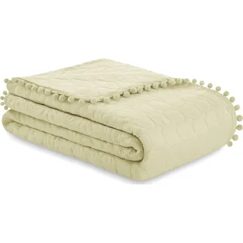 Přehoz na lůžko Přehoz na postel AmeliaHome Meadore béžový, velikost 170x210