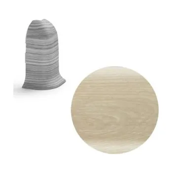 soklová lišta AP28 vnější růžek k liště NGF56, PVC flexibilní jasan sibiřský, 56 mm, 1 ks