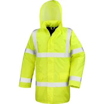 Pracovní oblečení Result Parka R 218X, reflexní, zateplená COT30218X03004-fluorescent XL Žlutá fluorescent