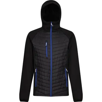 pracovní bunda Regatta Professional Bunda Navigate TRA 549, hybridní COT36A549zv401-black/new r S Černá/modrá královská