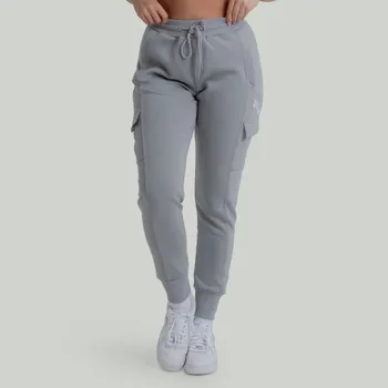 GymBeam Dámské tepláky ZOA Smoke - STRIX Velikost: S, Barva: Šedá