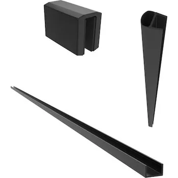 Pantový set pro Walk-in SAT, černá SATWIPANTC