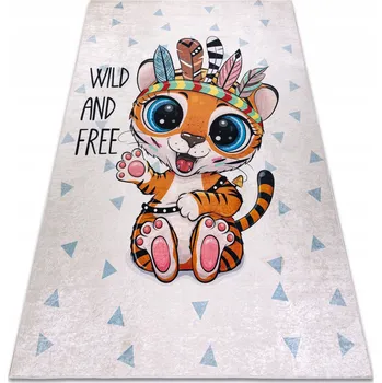 Koberec KOBEREC PRO DĚTI, PRATELNÝ, 140x190 cm - TYGRÍK #I150