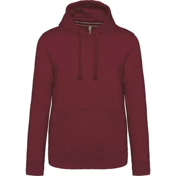 pracovní mikina Kariban Mikina Kariban K489 s kapucí, pánská COT20K48905413-wine 3XL Vínová