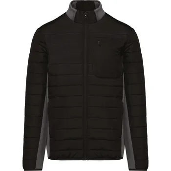 pracovní bunda Kariban Bunda Kariban K6171, hybridní, pánská COT206171u8001-black/dark S Černá/melír šedá
