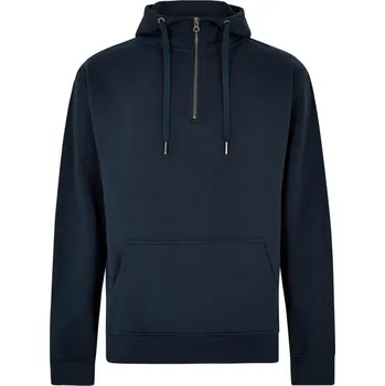 Pracovní oblečení Kustom Kit Mikina s kapucí KK 336, 1/4 zip COT43033600304-navy XL Navy