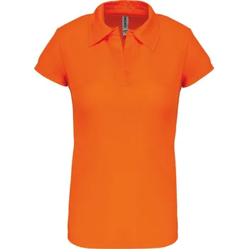 Pánské tričko Kariban Polokošile Kariban PA483 CoolPlus®, krátký rukáv, dámská COT20P48323502-orange M Oranžová
