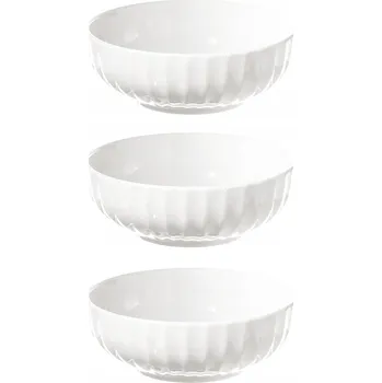 La Porcellana Bianca Pieve 3 salátové misky 17cm
