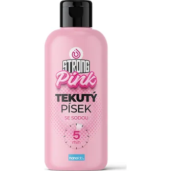 Univerzální čisticí prostředek Nanolab Strong Pink tekutý písek se sodou 500 ml