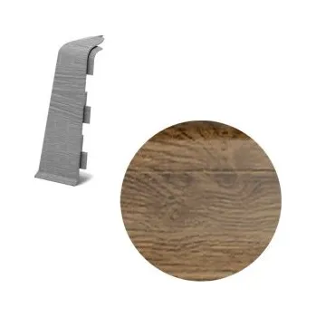 soklová lišta Salag AC AP28/1 vnější růžek k soklové liště SG75, PVC Dub superior, 1 ks