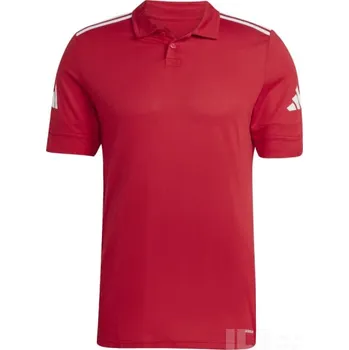 Pánské tričko Polokošile ADIDAS SQUADRA 25, barva JY3418 team power červená - bílá, velikost 128
