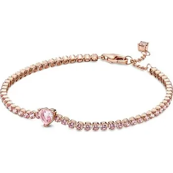Šperk Tenisový náramek PANDORA Rose Třpytivé pavé 18 cm 580041C01-18