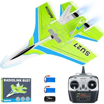 RC model letadla Radiolink SU27 RC stíhací letoun RTF, střídavý, 3 letové režimy, letový regulátor Byme-DB pro stabilní let, napěťová telemetrie, X001WQ3XOJ