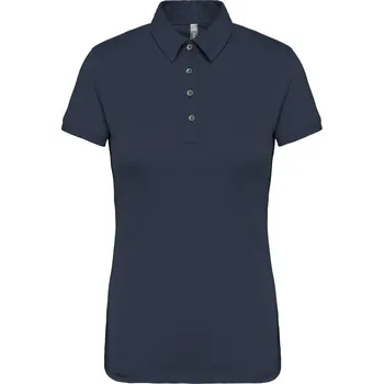 Pánské oblečení Kariban Polokošile Kariban K263, žerzejová, krátký rukáv, dámská COT20K26300301-navy S Navy