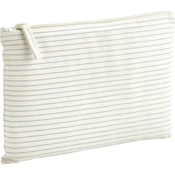 Westford Mill Taška W253, pruhovaná, na příslušenství COT500253afu01-grey stripe S Šedá pruhovaná