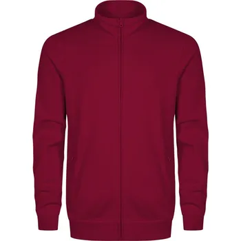 pracovní mikina Promodoro Mikina Promodoro EXCD 5270 na zip, pánská COT405270w9301-granat S Granátová