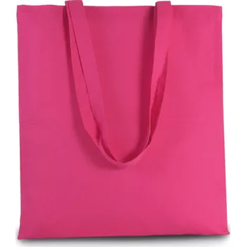 KiMood Taška KI 0223, bavlněná, krátké ucho, objem 13l COT190223e1299-magenta Purpurová UNI