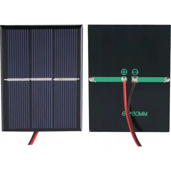 2x ŁADOWARKA 0.65W1.5V SOLÁRNÍ PANEL
