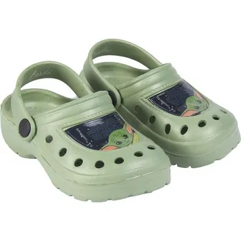 Dětské plážové pantofle The Mandalorian Zelená 29 Veľkosť nohy: 29