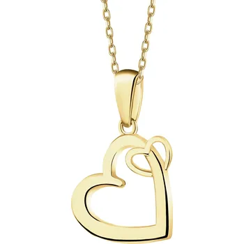 Přívěsek Zlatý přívěsek - srdce - AP541-2268