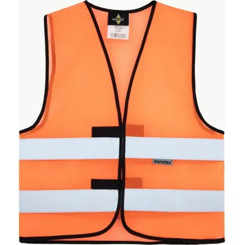 pracovní vesta Korntex Vesta KXQ – Thessaloniki, síťovaná, reflexní COT76KXQ123503-orange L Oranžová