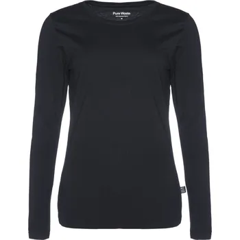 pracovní tričko Pure Waste Tričko LSWB, dlouhý rukáv, dámské COT74LSWB00200-black Černá XS