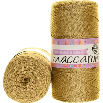 Příze Maccaroni PP Macrame 041 kočičí zlato