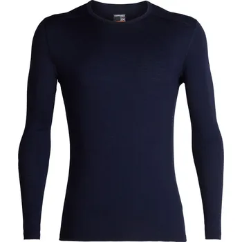 Pánské triko ICEBREAKER Mens 200 Oasis LS Crewe, Midnight Navy velikost: XS