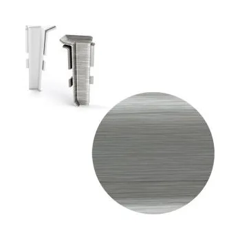 Podlahová lišta AC AP31 vnitřní růžek k soklové liště NG62, PVC hliník dekor, v: 62 mm, 1 ks