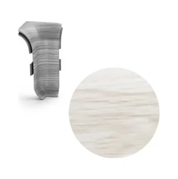 AC AP28 vnitřní růžek k liště NGF56, PVC flexibilní Gympie bílý, v: 56 mm, 1 ks