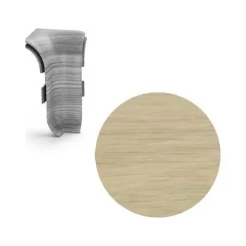 AC AP28 vnitřní růžek k liště NGF56, PVC dub unikát, v: 56 mm, 1 ks