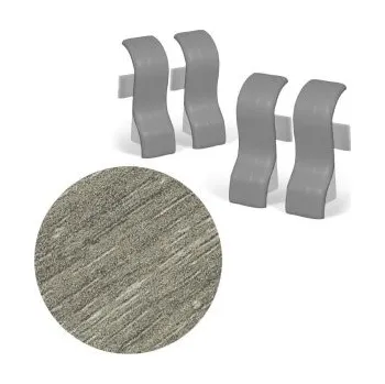 soklová lišta AC AP35 spojka k liště 08, Dub Khaki, 4 ks