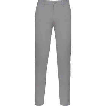 Pánské kalhoty Kariban Kalhoty Kariban K740 chino, pánské COT20K740a12v2-fine grey 46 Šedá fine