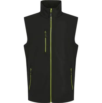 pracovní vesta Regatta Professional Vesta Navigate TRA 915, softshellová COT36A915d8202-black/lime M Černá/lime zelená