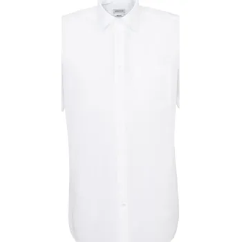 Pánská košile Seidensticker Košile Shirt Regular SSL, krátký rukáv COT783001001xl-white Bílá 43