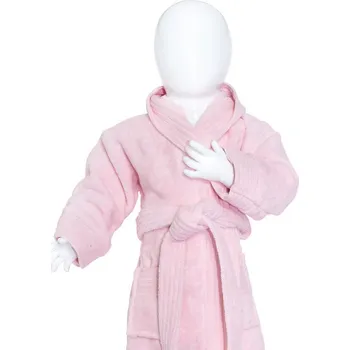 Chlapecké kalhoty The One Towelling Župan Baby Bathrobe, dětský COT481007040i3-light pink Růžová světlá 98-110