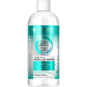Micelární voda EVELINE Facemed+ Čistící micelární voda 3v1 400 ml